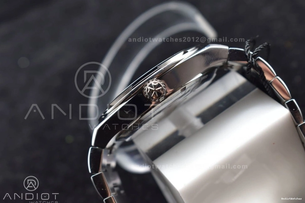 SS Dial Bracelet A on Edition 924 ZF Overseas SS 4500V 1:1 Sleek Silver Best 1222